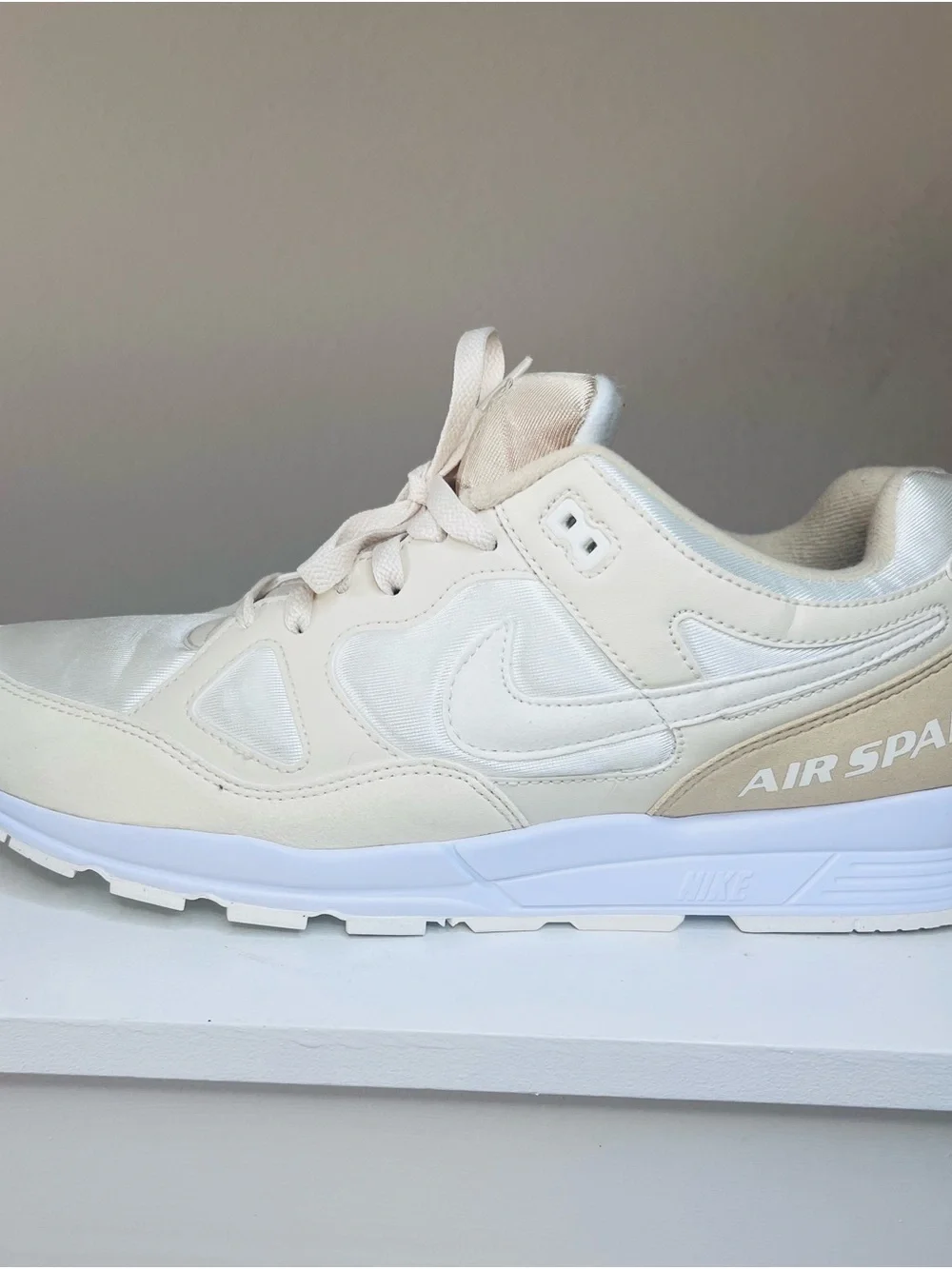 Nike Air Span II Men  Cream & White Sneaker